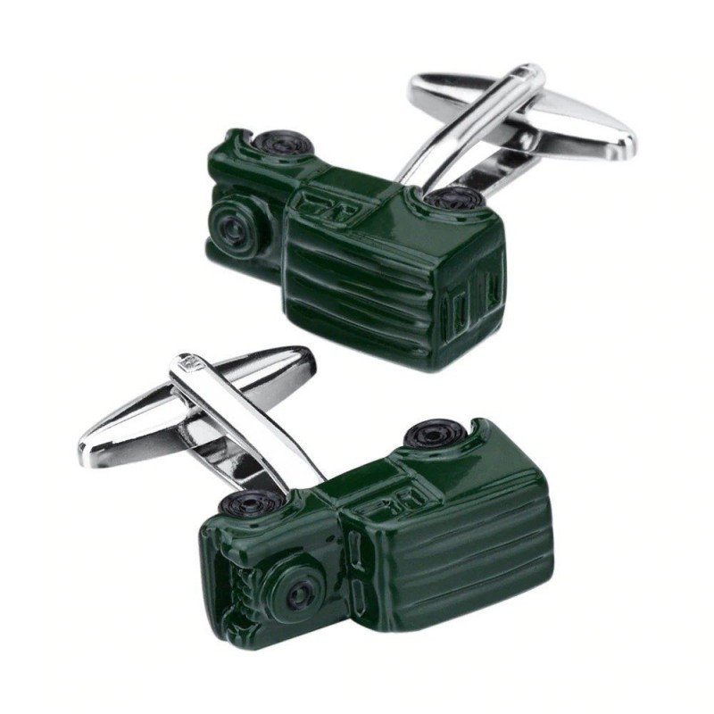 Green car model - cufflinks - 2 piecesCufflinks