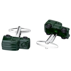 Green car model - cufflinks - 2 piecesCufflinks