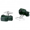 Green car model - cufflinks - 2 piecesCufflinks