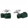 Green car model - cufflinks - 2 piecesCufflinks