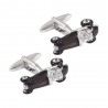 Racing cars - cufflinks - 2 piecesCufflinks