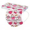 Face / mouth protective mask - disposable - 3 layer - Valentine's day - 10 piecesMouth masks