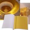 8 - 14 cm - foil paper sheets - gold - silver - home - art craft - decoration - 100 piecesDecoration