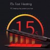 Hair straightener with temperature control - tourmaline ceramic - wet / dry hairHair straighteners