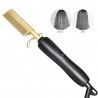 All in 1 - hair straightener / curler / comb - with temperature control - tourmaline ceramicHair straighteners