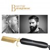 All in 1 - hair straightener / curler / comb - with temperature control - tourmaline ceramicHair straighteners