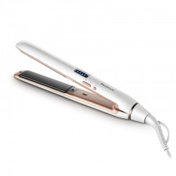 Multifunctional hair mini straightener / curler - with temperature controlHair straighteners