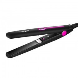 2 in 1 - hair straightener / curler - ceramic plates - with temperature controlHair straighteners