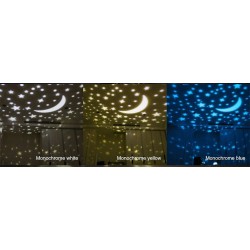 Romantic starry sky projector - LED night light - Universe - Constellation - Earth - Moon - rotatableLights & lighting
