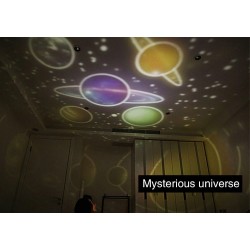 Romantic starry sky projector - LED night light - Universe - Constellation - Earth - Moon - rotatableLights & lighting