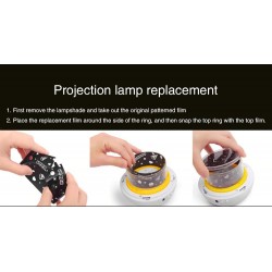 Romantic starry sky projector - LED night light - Universe - Constellation - Earth - Moon - rotatableLights & lighting
