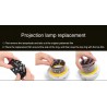 Romantic starry sky projector - LED night light - Universe - Constellation - Earth - Moon - rotatableLights & lighting