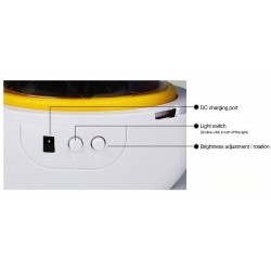 Romantic starry sky projector - LED night light - Universe - Constellation - Earth - Moon - rotatableLights & lighting