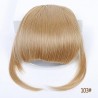 Synthetic hair fringe - with clip - volumising - extension - wigWigs