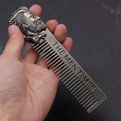 Barber styling - metal comb - for men's beard / mustache / hairBeard