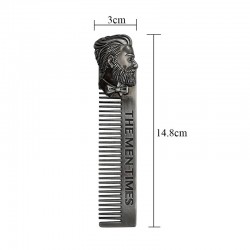 Barber styling - metal comb - for men's beard / mustache / hairBeard