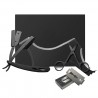 Beard grooming kit - trimming shaving comb - scissors - razor bladesBeard