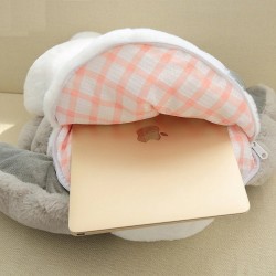 Bunny - rabbit - plush toy - pillow - small backpack - 45cmCuddly toys