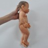 Realistic newborn - baby girl - soft silicone doll - 41cm - 2000gEducational
