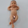 Realistic newborn - baby girl - soft silicone doll - 41cm - 2000gEducational