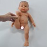 Realistic newborn - baby girl - soft silicone doll - 41cm - 2000gEducational