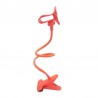 Flexible phone holder - adjustable - with clipHolders