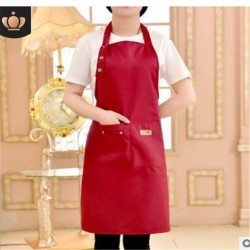 Kitchen / work apron - bib - with 2 pockets - waterproofKitchen
