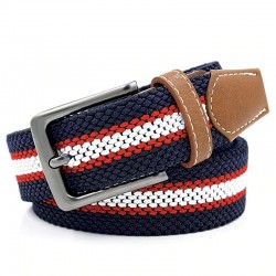 Braided belt with metal buckleBelts