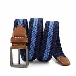 Braided belt with metal buckleBelts
