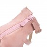 Sexy suede high heels - pumps - with a zipper and a buckleHigh heels