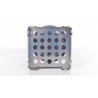 Outdoor / picnic / camping stove - foldable - with a tray - stainless steelSurvival tools