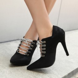 Lace-up high heel pumps - ankle lengthHigh heels