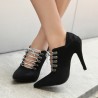 Lace-up high heel pumps - ankle lengthHigh heels