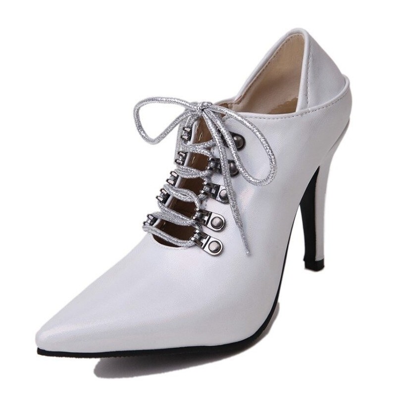 Lace-up high heel pumps - ankle lengthHigh heels