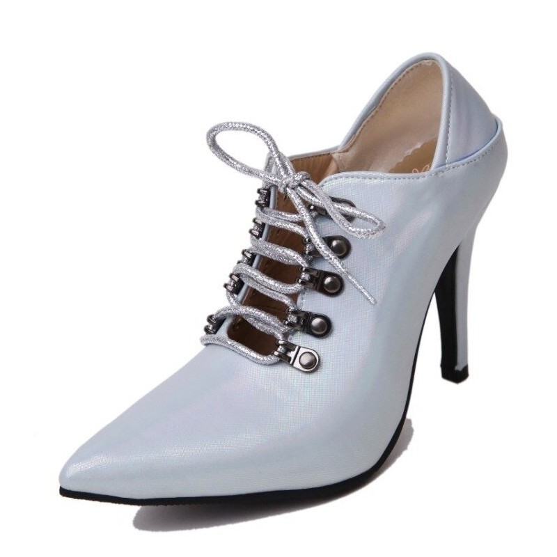 Lace-up high heel pumps - ankle lengthHigh heels