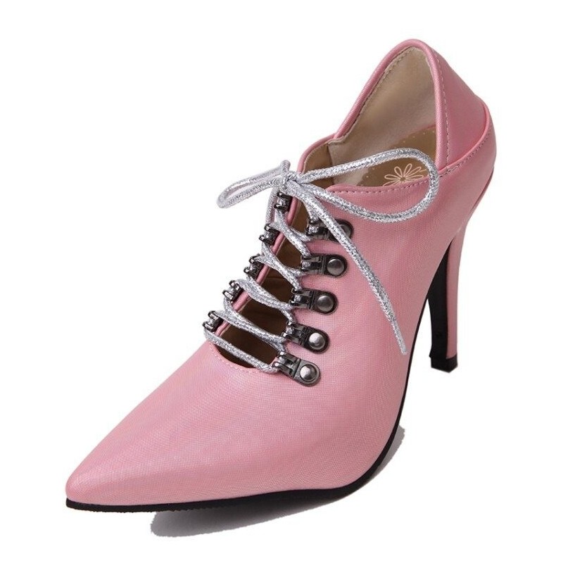 Lace-up high heel pumps - ankle lengthHigh heels