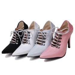 Lace-up high heel pumps - ankle lengthHigh heels