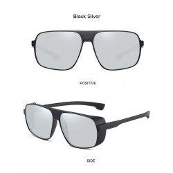 Retro / steampunk sunglasses - with side shields - UV400 - unisexSunglasses