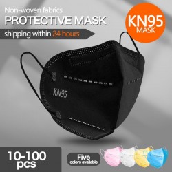 KN95 / FFP2 - protective mouth / face mask - five-layer - antibacterial - reusable - 10 - 100 piecesMouth masks