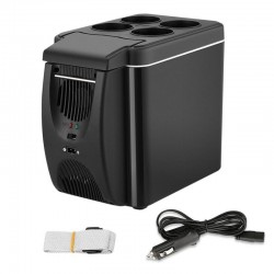 Car / camping mini refrigerator - freezer - with heating function - 6L - 12VInterior accessories
