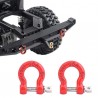 Front / rear bumper metal trailer hook - tow shackle - 8 piecesR/C car
