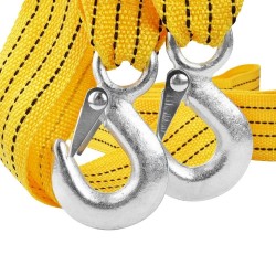 Car towing pull rope - with hook - 5 ton - 4MTools & maintenance