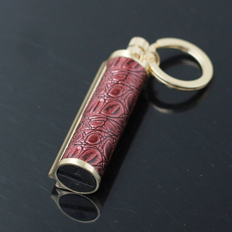 Vintage metal lighter - kerosene oil - with keyringLighters