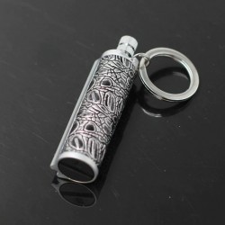 Vintage metal lighter - kerosene oil - with keyringLighters