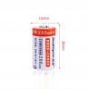 2 pieces Cr2 200mAh rechargeable battery - with Cr2/CR123A universal smart chargerBattery