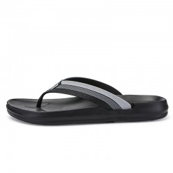 Leather sandals - beach flip flops - striped designSlippers
