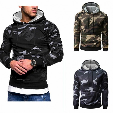 Men's hoodie - camouflageHoodies & Sweatshirt