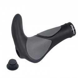 Bicycle ergonomic handlebar grips - non-slip - shock absorption - TPR rubberRepair