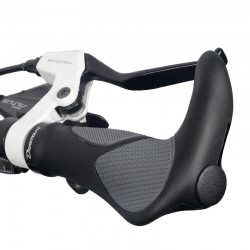 Bicycle ergonomic handlebar grips - non-slip - shock absorption - TPR rubberRepair