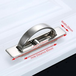 Hidden furniture handles - recessed cover - zinc alloyFurniture